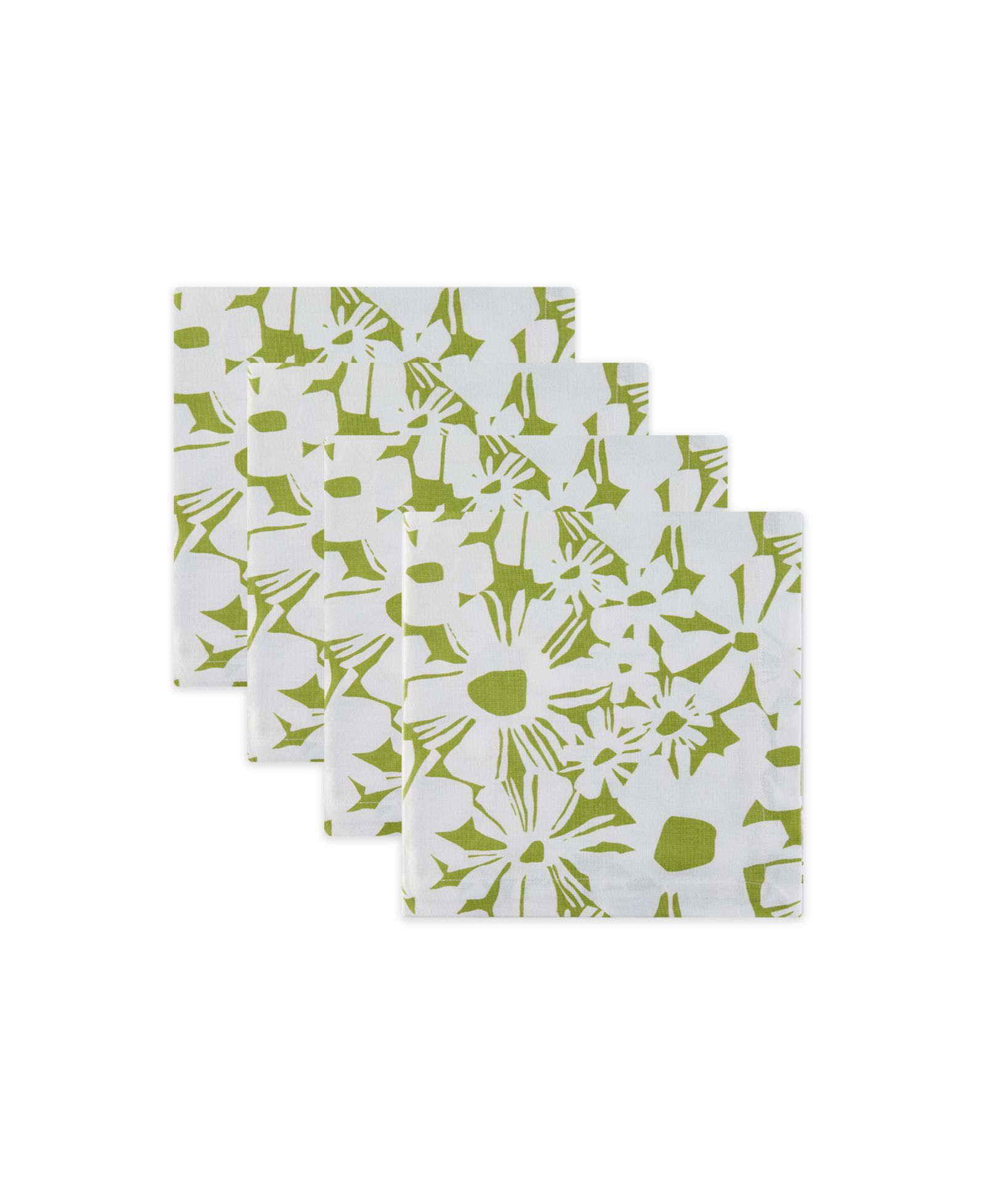 Tableau Набор салфеток Tableau Blooms, 4 шт, 8.25" x 8.25"