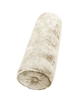 Edie@Home Декоративная подушка-валик Chenille Lumbar Neck Roll, 8" x 24"