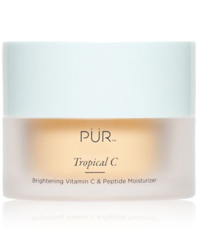 PÜR Tropical C осветляющий увлажняющий крем с витамином C и пептидами