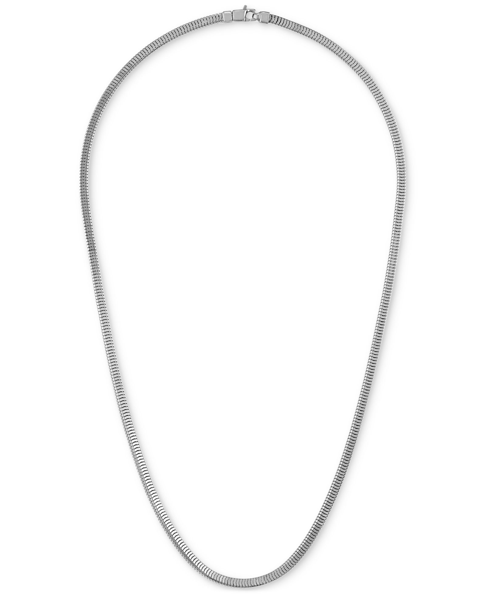 Мужское ожерелье Bulova Icon Sterling Silver 22" Chain