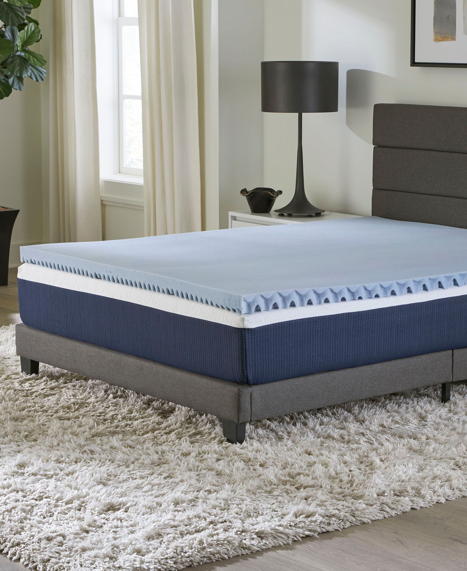 Наматрасник Comfort Tech 2" Convoluted Tranquility Foam, Queen