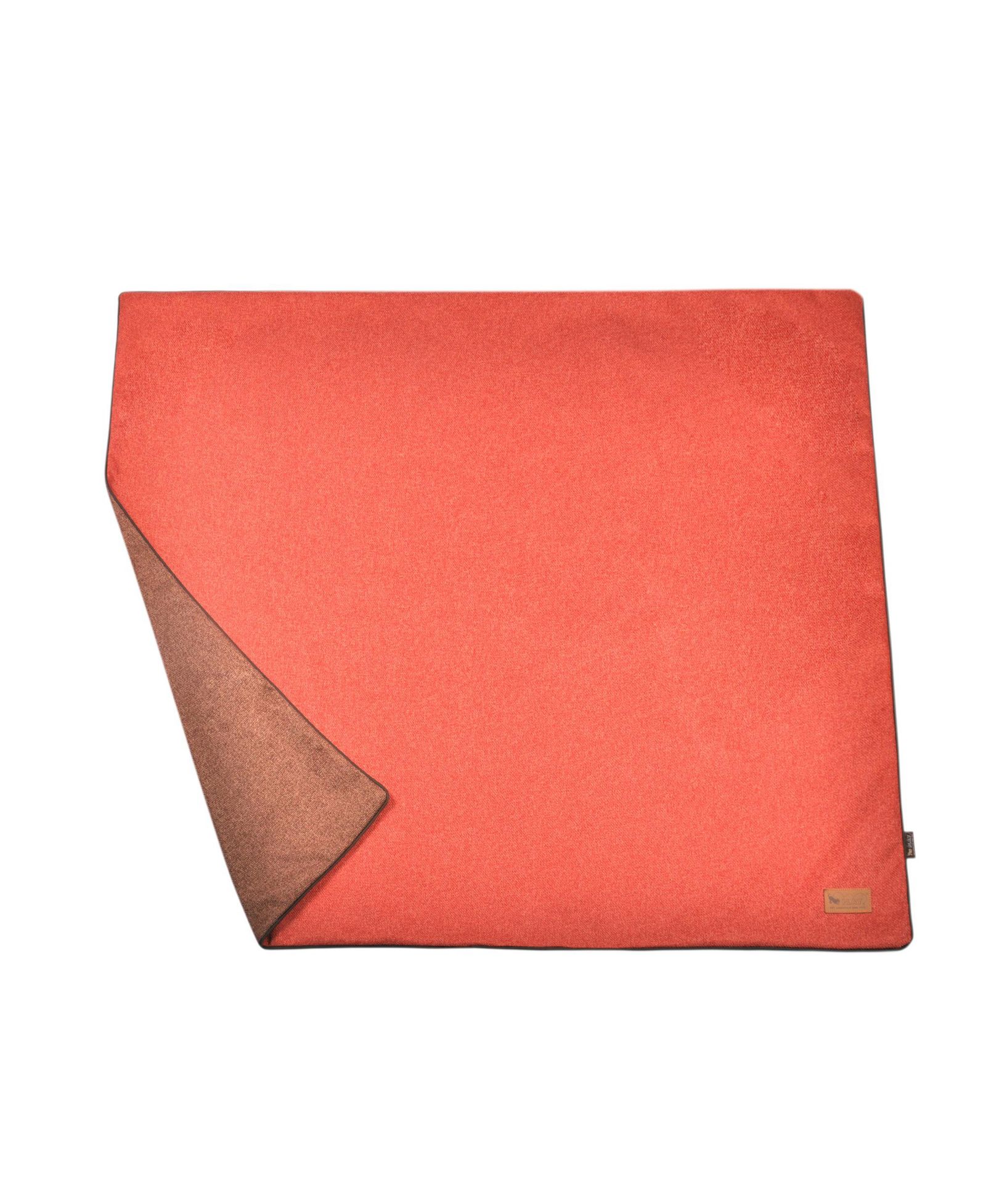 Плед Luxe Throw Twill Papaya