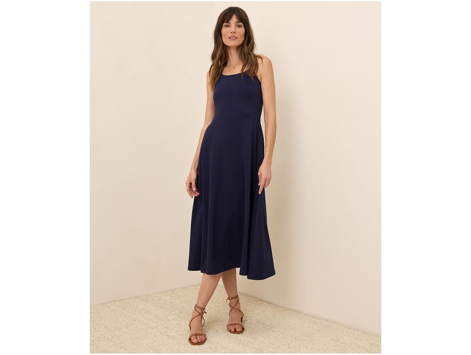 Pact Женское платье из органического хлопка Fit & Flare Midi - Shorty