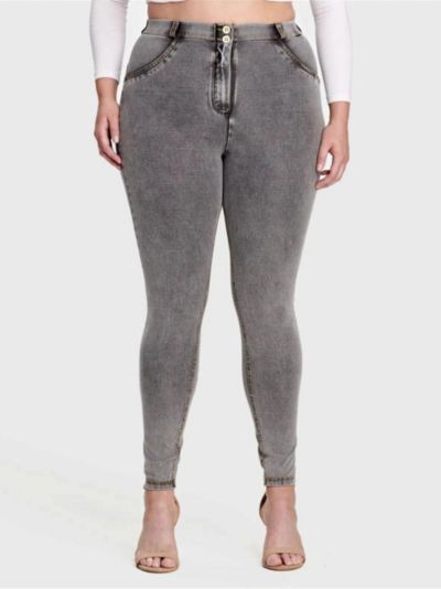 Freddy Women's Curvy High-Rise Sculpting Skinny Jeans
