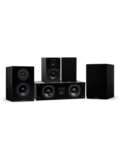 Fluance SX50WC 5.0-Channel 2-Way Bookshelf Speaker System