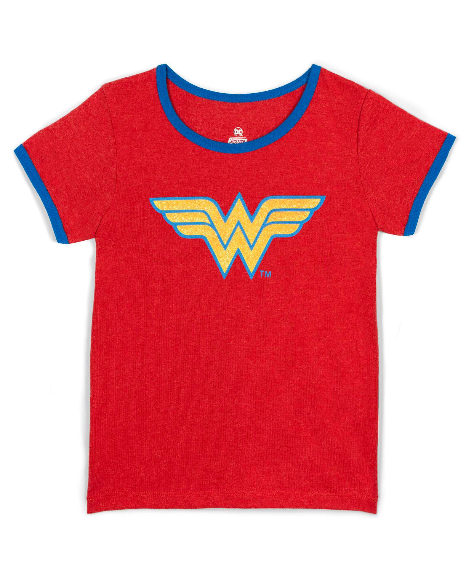 Детская футболка Justice League DC Comics Wonder Woman Ringer