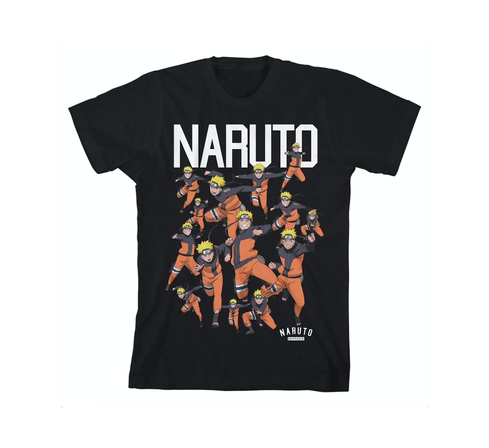 Детская футболка Naruto Character Squad Black Graphic Tee-S