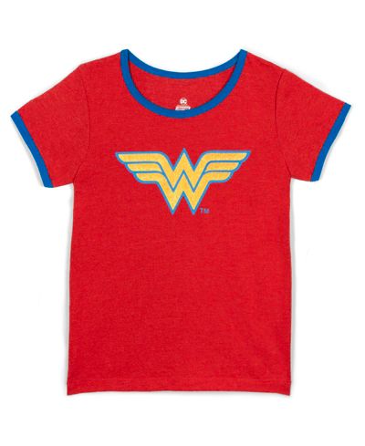 Детская футболка Justice League DC Comics Wonder Woman Ringer