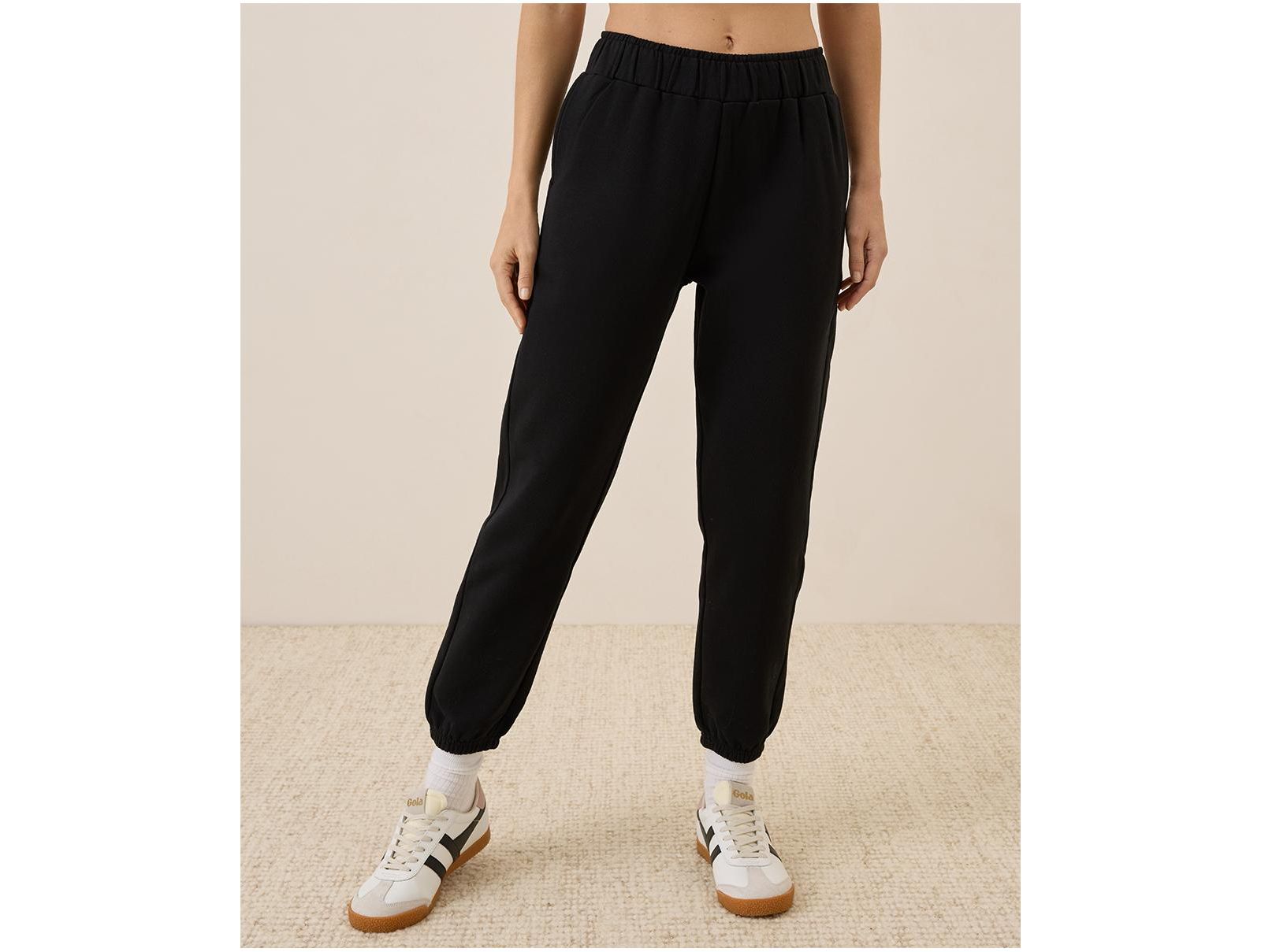 Pact Women's Organic Cotton хлопковые мягкие флисовые спортивные брюки