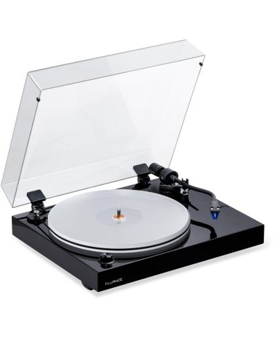 Fluance RT85 высокоточный виниловый проигрыватель с картриджем Ortofon 2M Blue, акриловым диском, контролем скорости и изоляцией вибраций