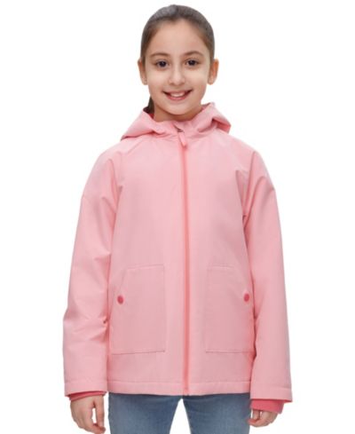 Rokka&Rolla Girl's (4-18) Ripstop Fleece Lined Windbreaker