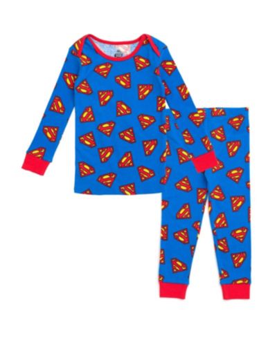 Justice League Baby Boys 2-Piece Pajama Shirt and Pants Set