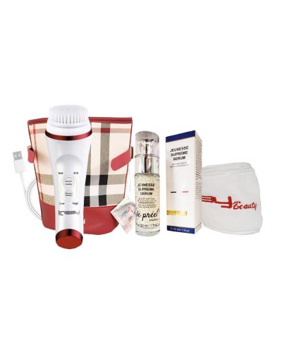 Набор LINSAY UltraSonic Facial & Body cleansing Brush с USB кабелем и сумкой