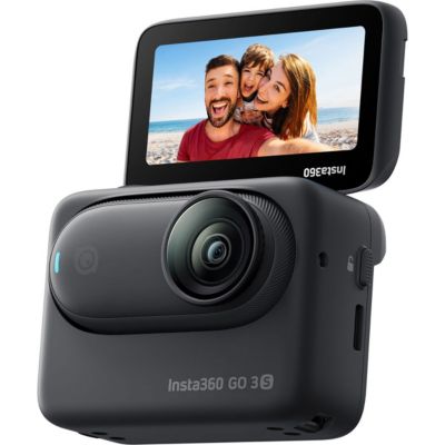 Экшн-камера Insta360 GO 3S 4K Standard Edition 64 ГБ, полуночный черный