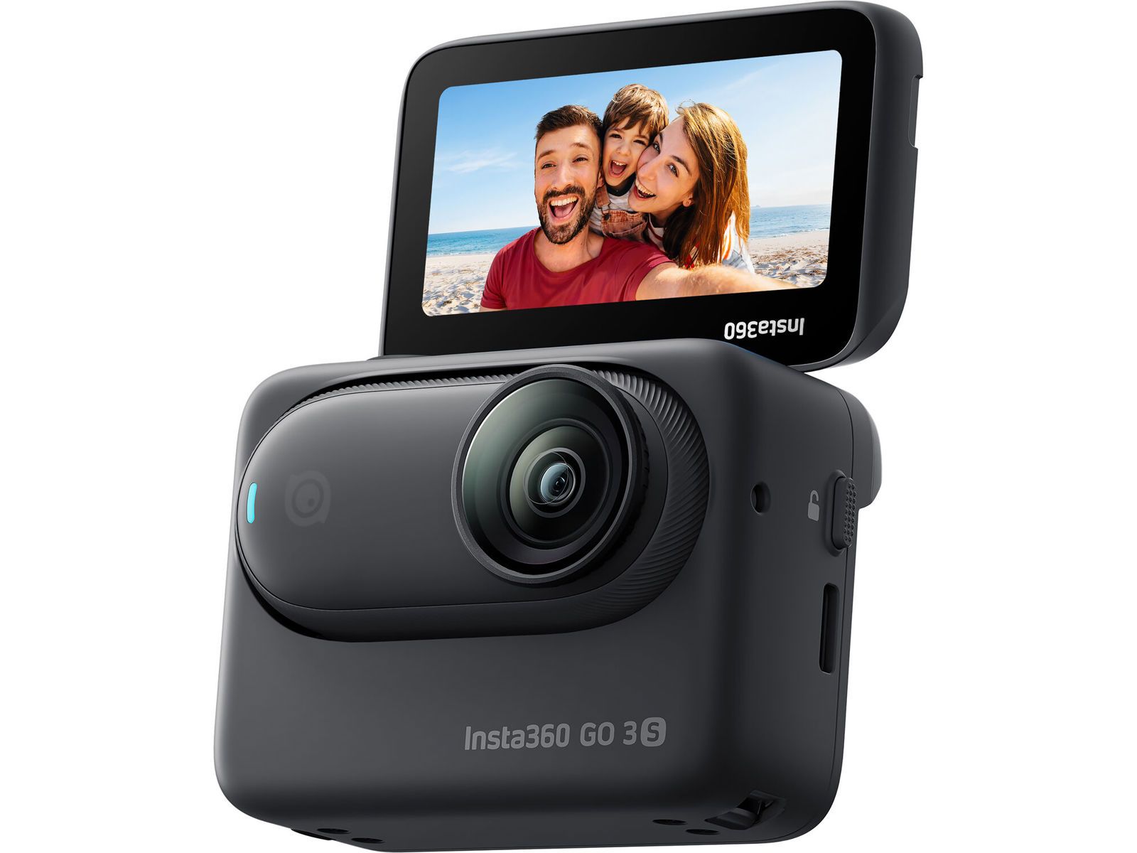 Insta360 GO 3S Стандартное издание, полуночный черный, 128 ГБ