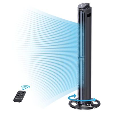 40 Inch Tower Fan with Remote,3 Modes & 6 Speeds Settings