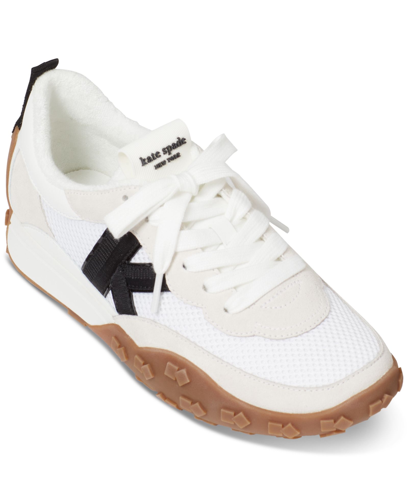Женские кеды kate spade new york Women's K As In Kate Lace-Up Sneakers