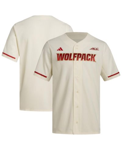 Мужская джерси Adidas NC State Wolfpack Replica Baseball Cream