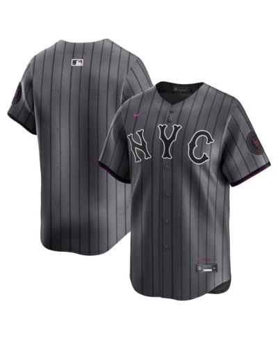 Nike Men's Gray New York Mets City Connect Limited Jersey