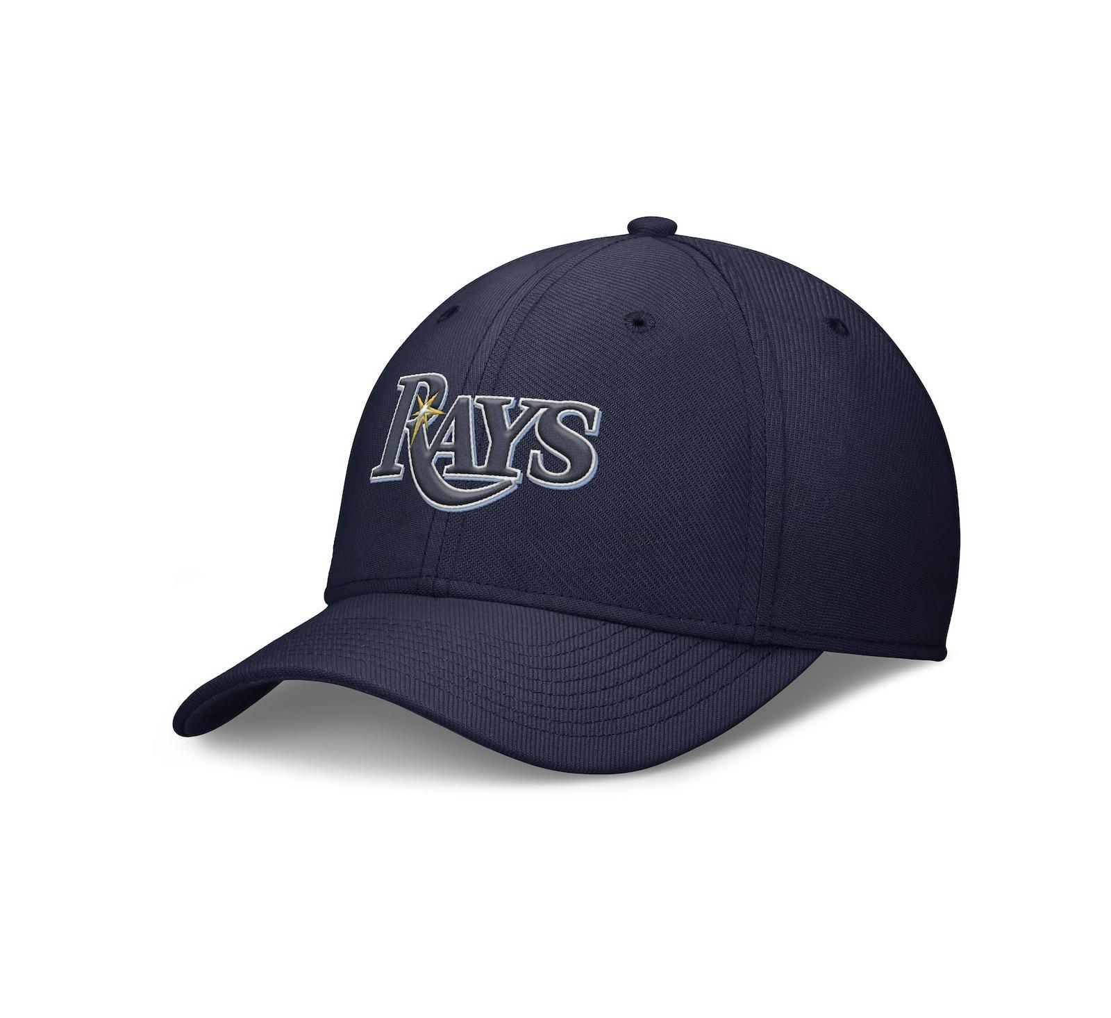 Мужская кепка Nike Navy Tampa Bay Rays Rise Performance Flex