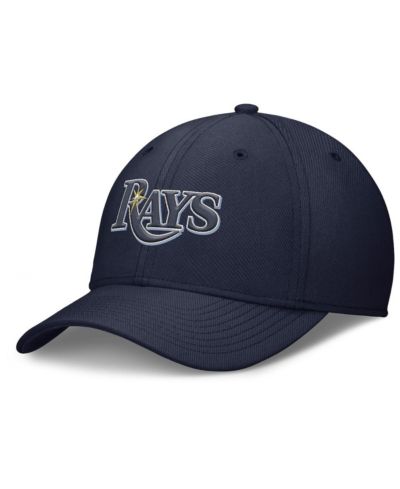 Мужская кепка Nike Navy Tampa Bay Rays Rise Performance Flex
