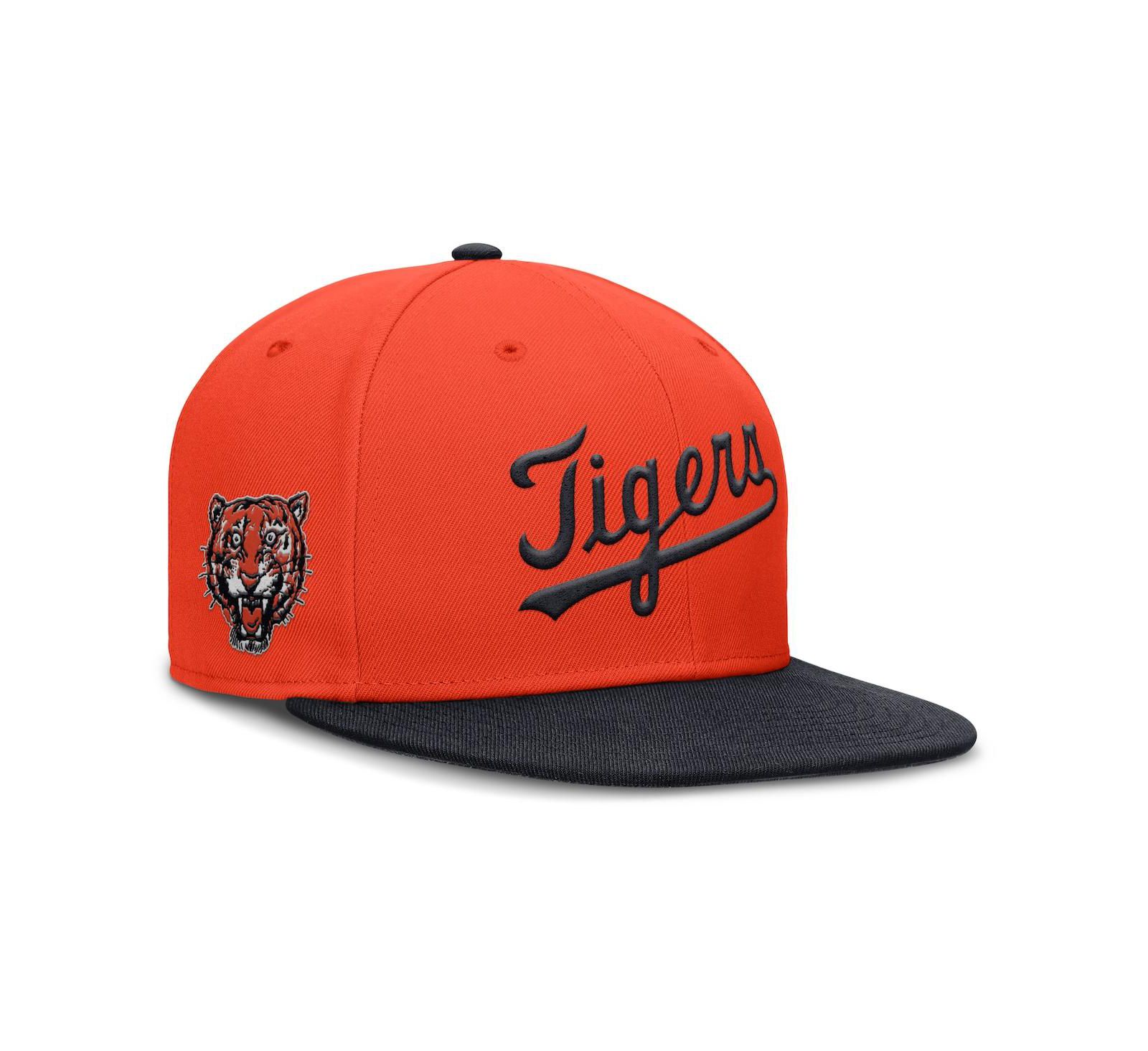 Nike Men's Orange Detroit Tigers True Performance Fitted Hat