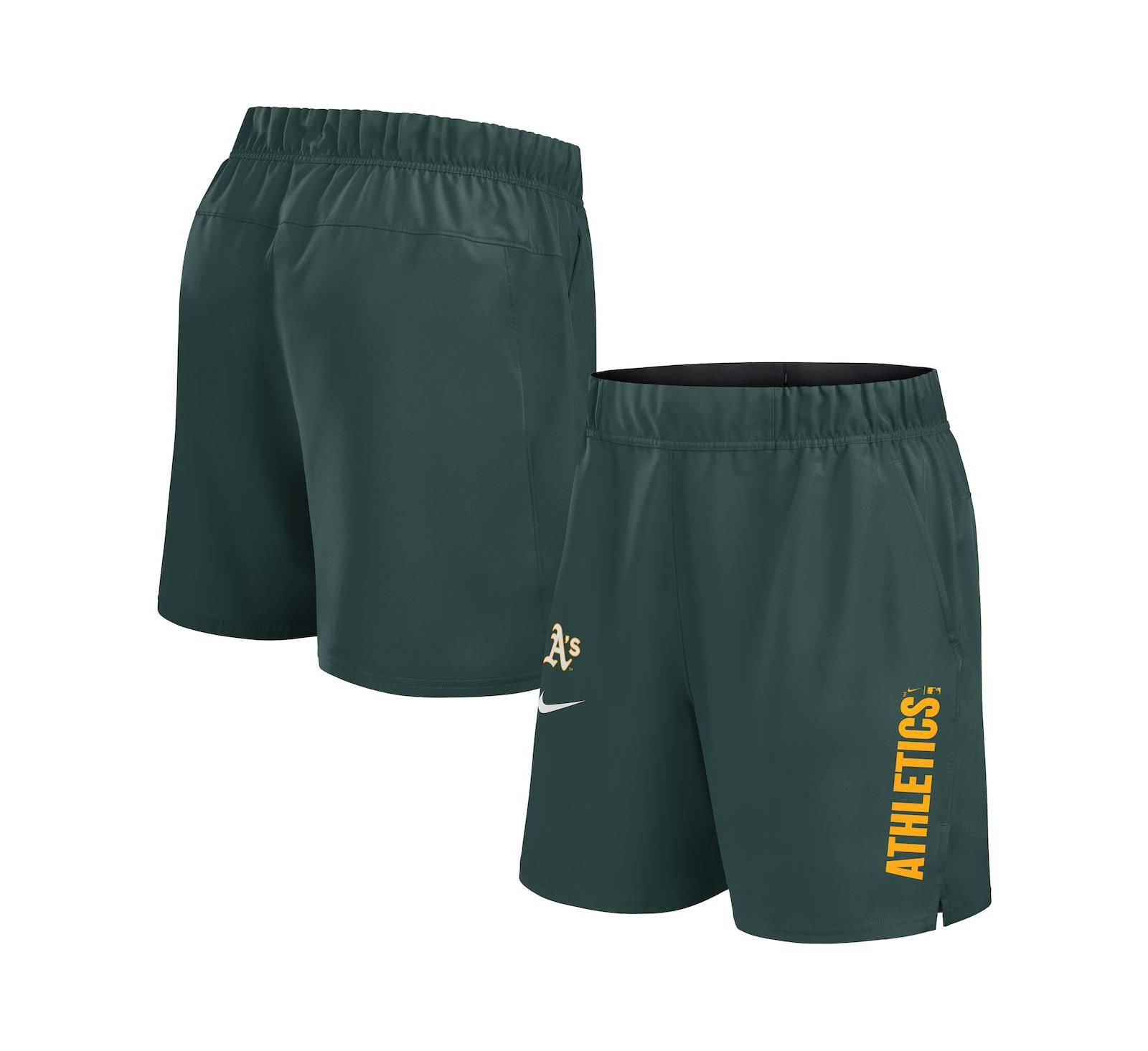 Nike Men's Green Athletics Woven Victory Performance Shorts