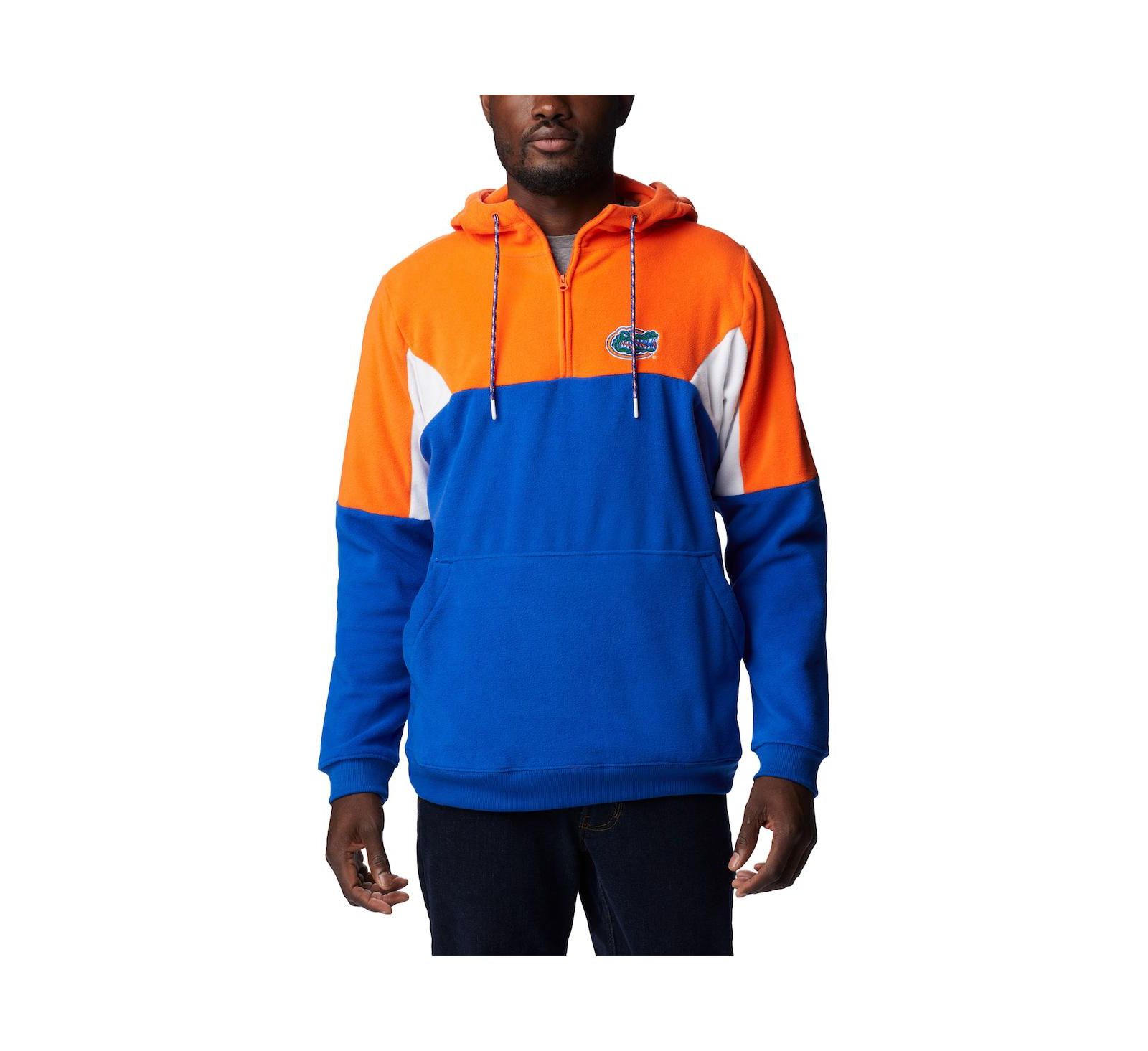 Columbia Men's Royal Florida Gators Lodge Quarter-Zip Hoodie