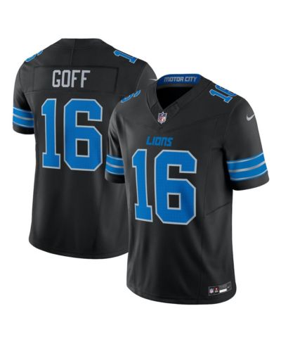 Nike Мужская джерси Detroit Lions Vapor F.U.S.E. Limited Jared Goff черная