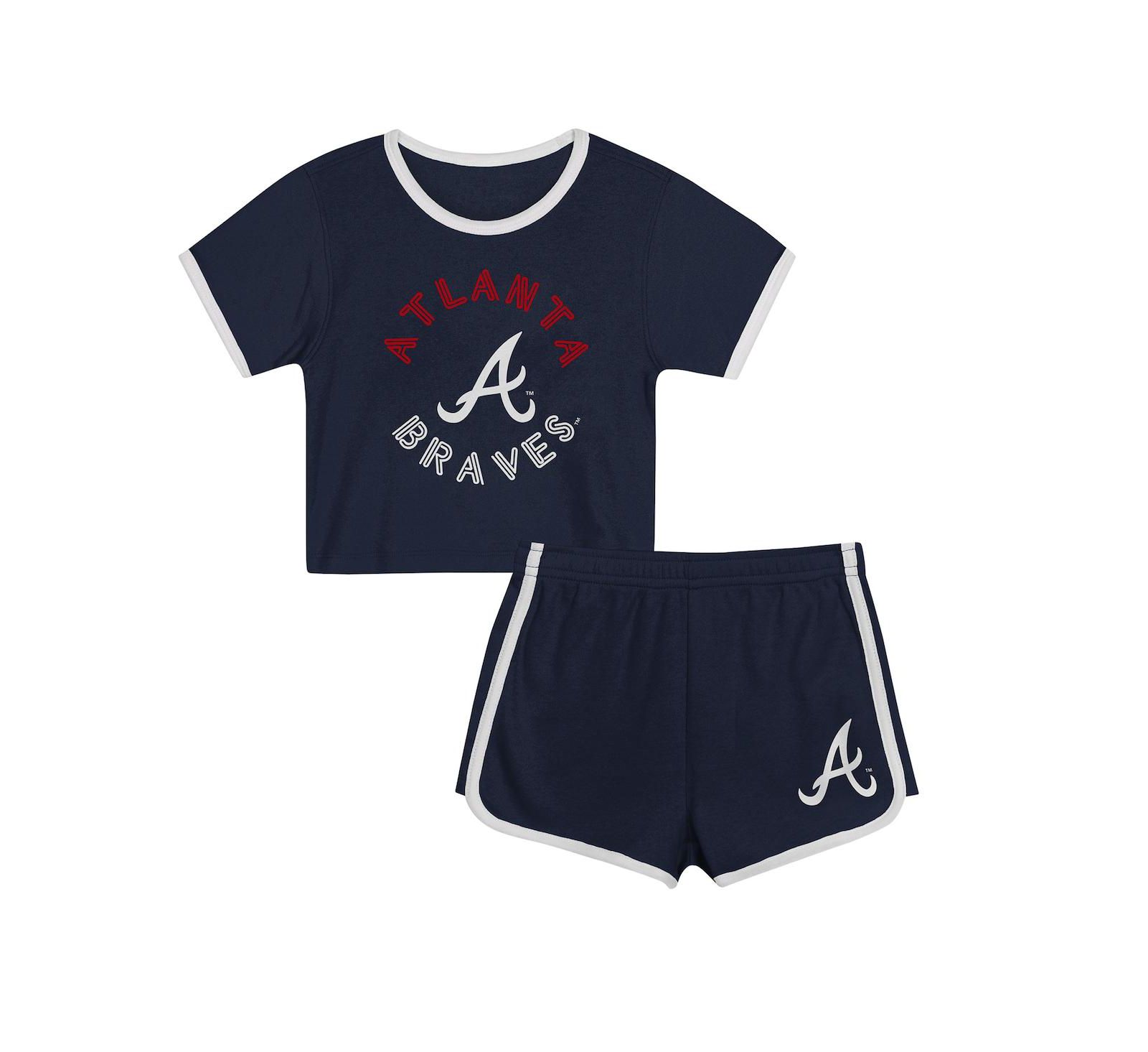 Детский комплект Outerstuff 2-Piece Navy Atlanta Braves