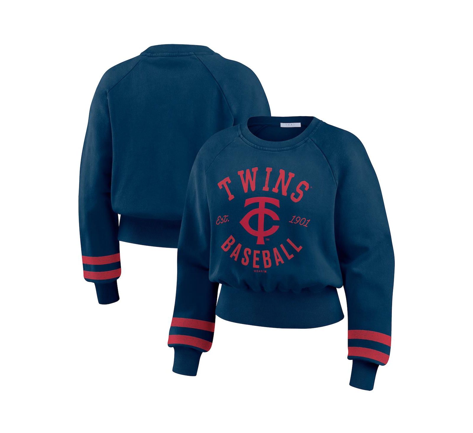 Женская толстовка WEAR by Erin Andrews Minnesota Twins