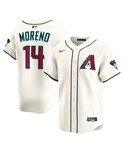 Nike Мужская футболка Gabriel Moreno Arizona Diamondbacks Alternate Limited Player Jersey Cream