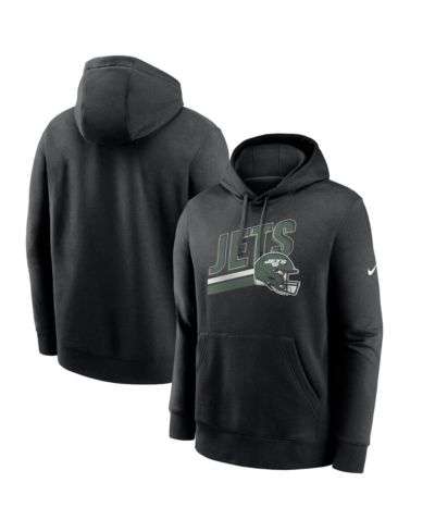 Мужское худи Nike New York Jets Club Fleece, черное