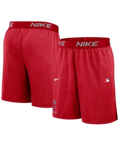 Мужские шорты Nike Red Los Angeles Angels Authentic Collection Performance Knit