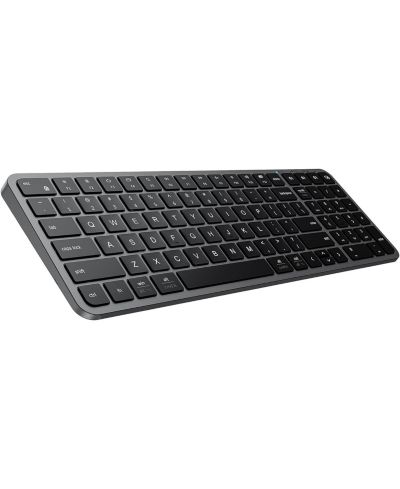 Iclever BK20 Wireless Rechargeable Multi-Device Keyboard with Numeric Keypad for PC/Mac/Tablet