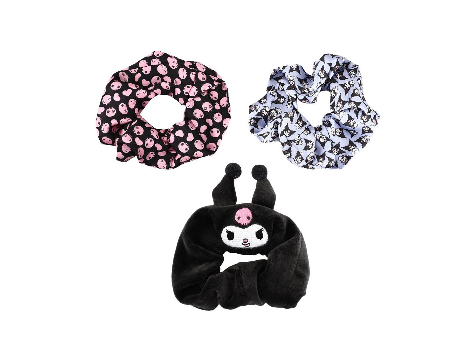 Sanrio Kuromi Scrunchy 3-Pack