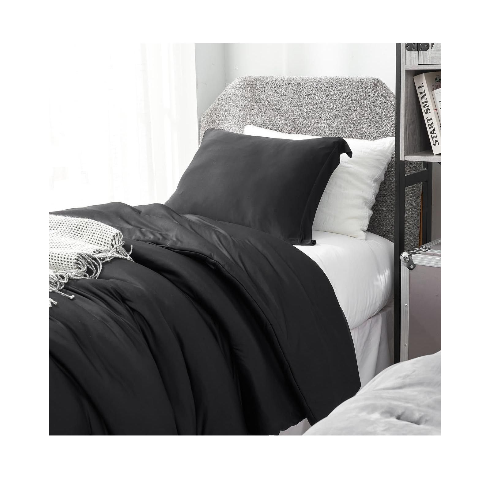 Cold Black Night - Coma Inducer Oversized Comforter Set - Black, Twin XL комплект постельного белья