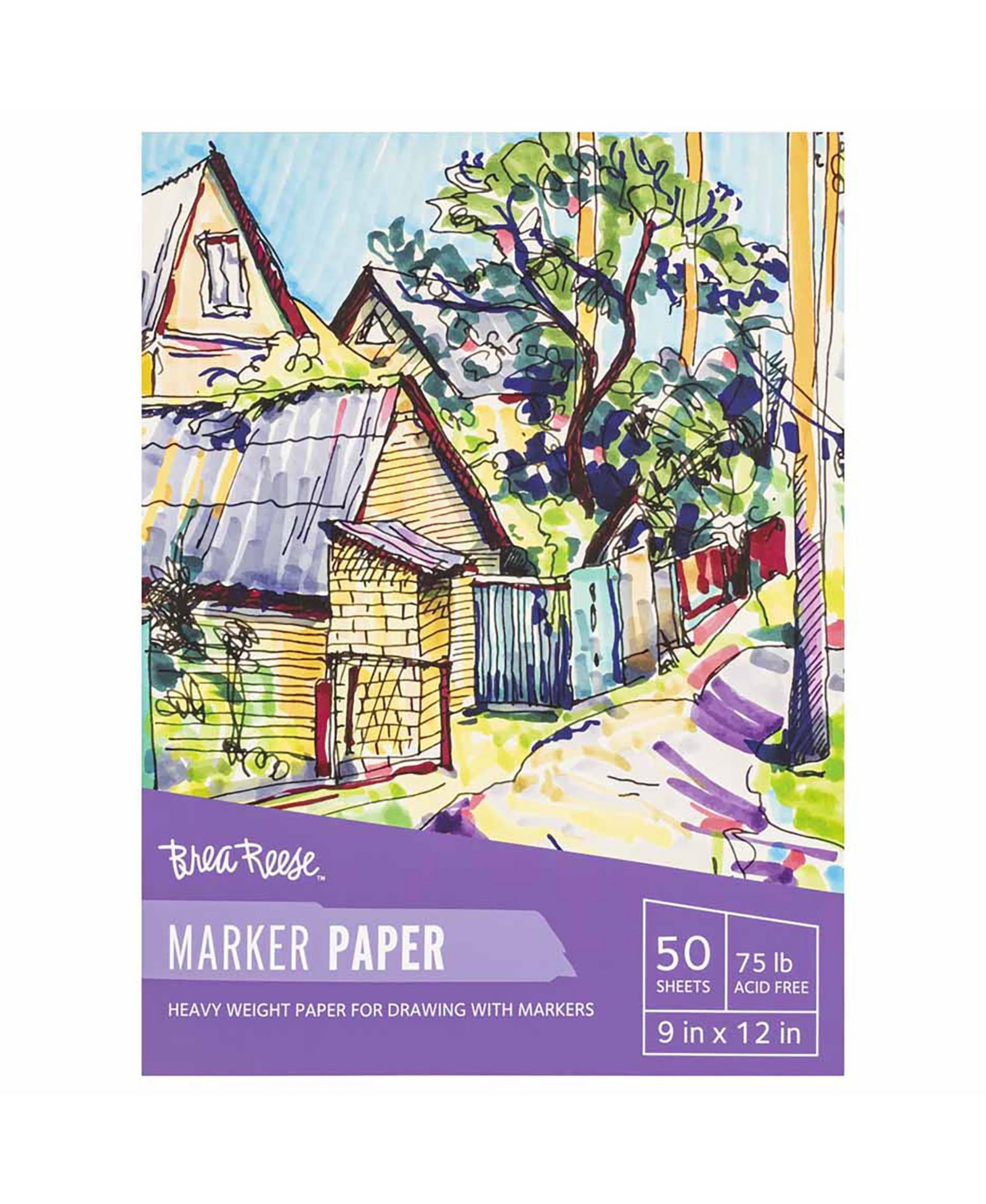 Paper Pad: Marker - 9x12"