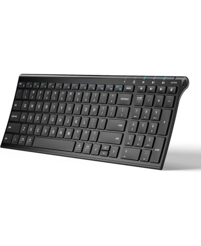 Беспроводная Bluetooth клавиатура iClever BK10 многофункциональная