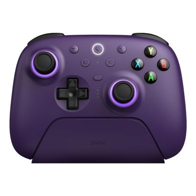 Беспроводной контроллер 8BitDo Ultimate 2 с Hall Effect Triggers, TMR Joysticks и док-станцией для зарядки - Purple - 81HE03