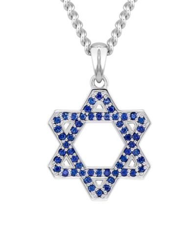 Мужской кулон Vincero Star of David, цепь 21"