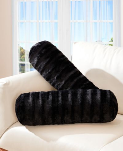 Cheer Collection Декоративная подушка Bolster, 8" x 24"
