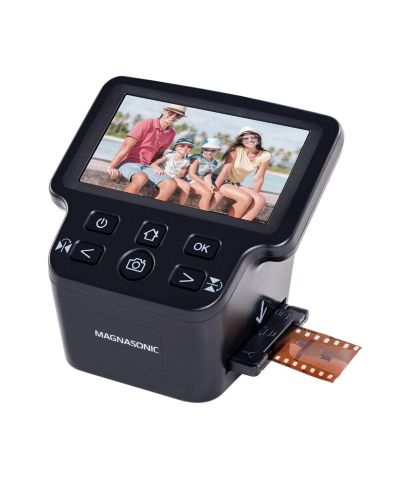 Пленочный сканер Magnasonic 24MP с большим 5" дисплеем и HDMI, конвертер для 35mm/126/110/Super 8 и 135/126/110 слайдов