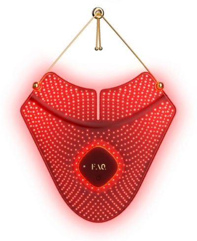 FOREO FAQ 211 Silicone LED + Near-Infrared Neck Decollete Mask