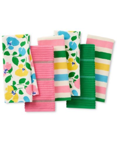 kate spade new york Набор кухонных полотенец Cotton Painterly Bouquet 17" x 28"