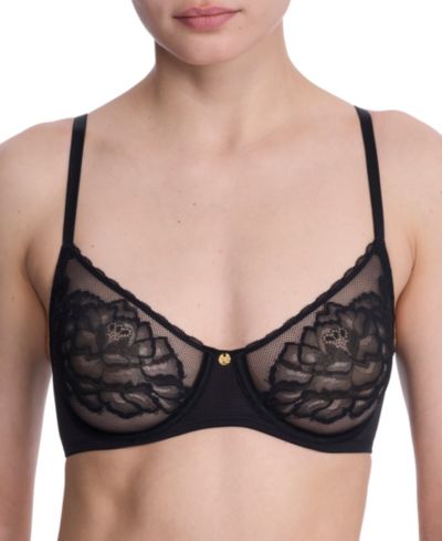 Natori Women's Flora Lace Unlined Underwire Balconette Bra 714150
