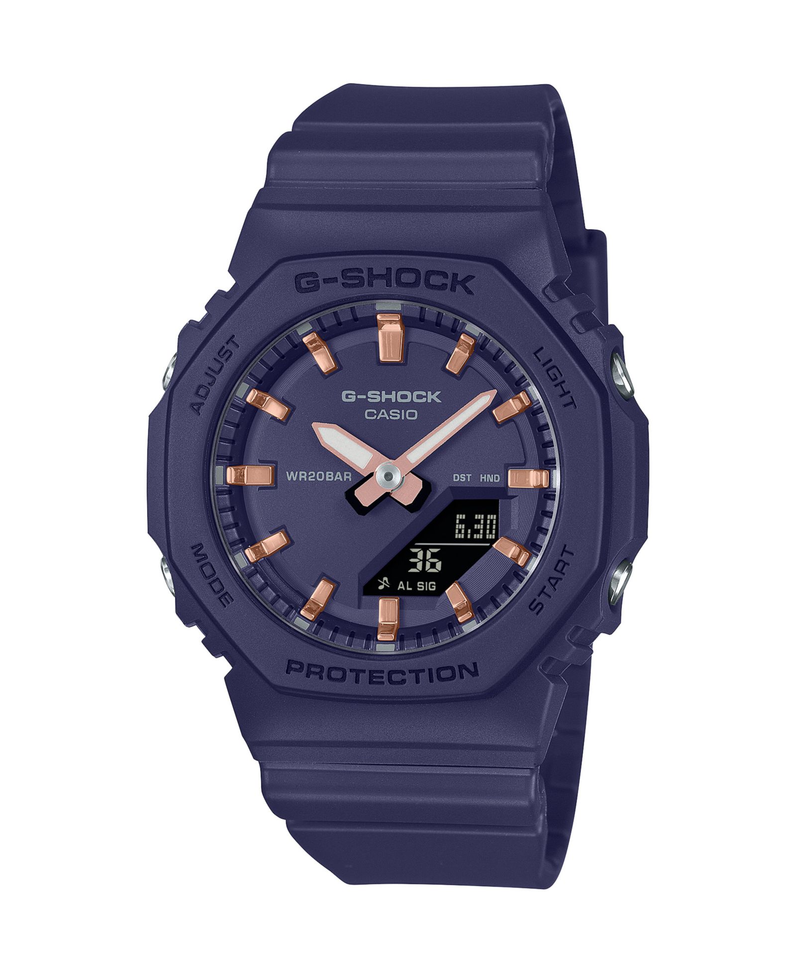 G-Shock Unisex Quartz Navy Resin Watch, 40.2mm