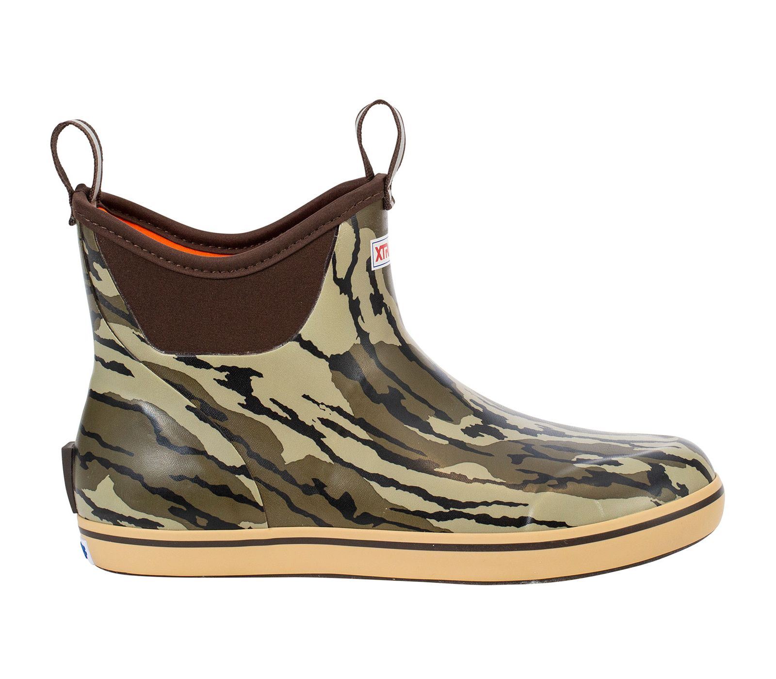 XTRATUF Men's Mossy Oak Bottomland Ankle Deck Boot