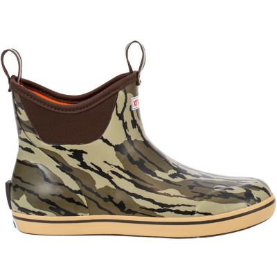 XTRATUF Men's Mossy Oak Bottomland Ankle Deck Boot