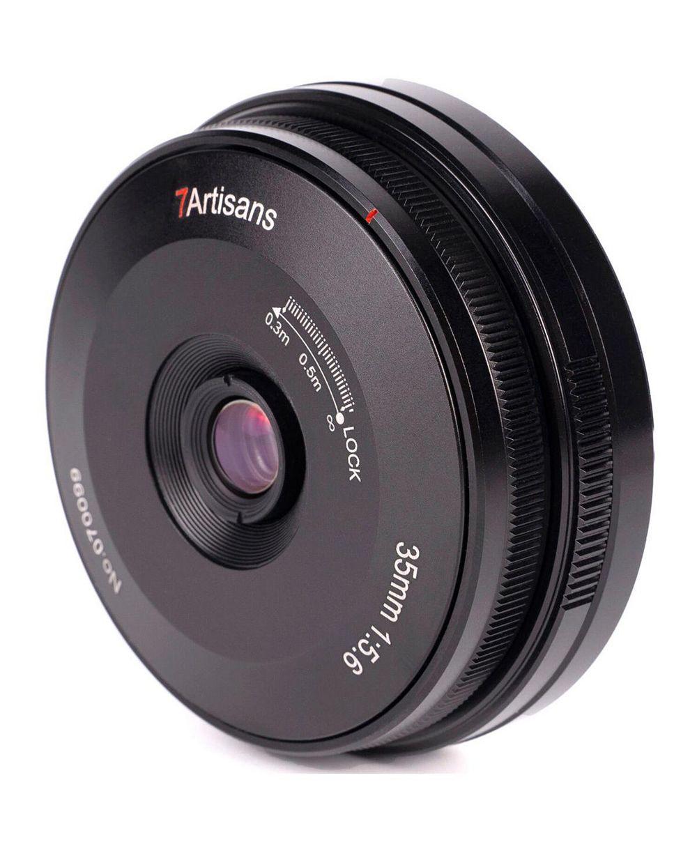 Объектив 7artisans Photoelectric 35mm f5.6 Pancake L Mount